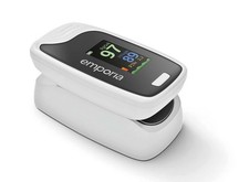 Emporia Fingerpuls- Oximeter, Weiss, B- Ware