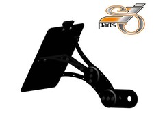 Kennzeichenhalter seitlich