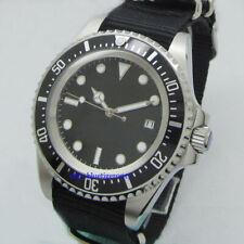 Herren 42mm Markenlos PARNIS Automatische Armbanduhren Watch Uhr Datumsanzeige