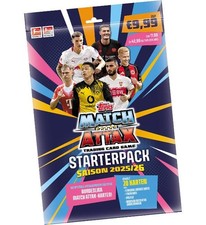 Match Attax Bundesliga 2025-26 Starterpack Magazin Sammelmappe Tradingcards Topp