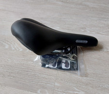 Zundapp Fahrradsattel schwarz