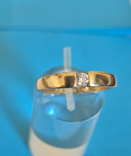 Gold ring 14k 585 gelbgold - gold, 14k-585