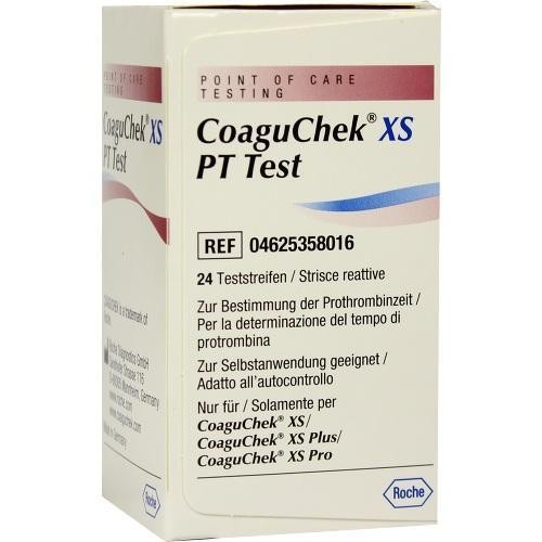 Coaguchek test 24 st - coaguchek,