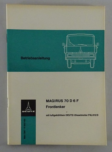 Betriebsanleitung magirus - betriebsanleitung,