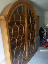 Schrank Vitrine Regal Akazie oder Pinie massiv Handarbeit 