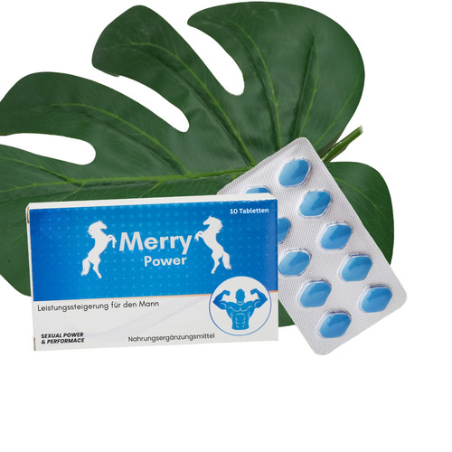 Original merry power - merry, blaue