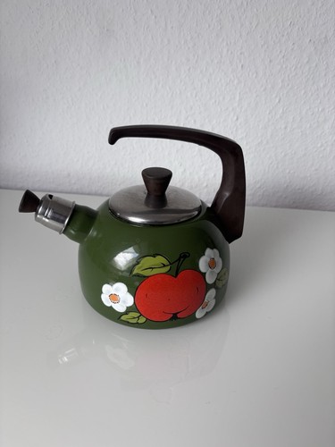 Retro wasserkessel emaille - retro,