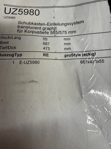 Besteckeinsatz pronorm - besteckeinsatz,