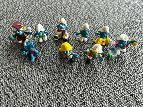 Schlumpf figuren sammlung - schlumpf,