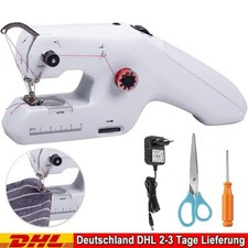 Nähmaschine Elektrische Mini Handnähmaschine Nähen Stitch Tragbar Reise Werkzeug