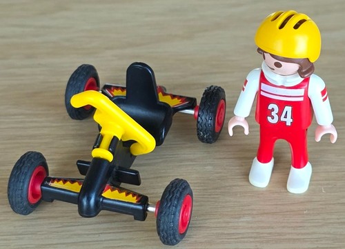 Playmobil mädchen mit kart - mädchen,