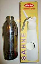 Sahnespender Edelstahl Sahnebereiter 0.5 l Kitchen Whipped Sahne Spender 1 l CO²