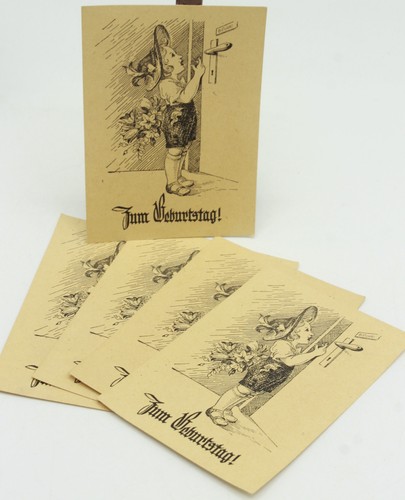 Antike postkarte - antike, 5x