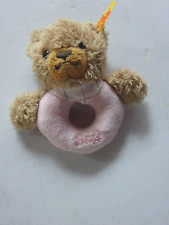 Steiff Schlaf-gut-Bär Teddy Greifring Rassel rosa
