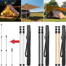 2 x Teleskop Zeltstange Alu