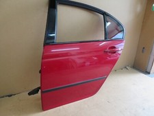 BMW E46 Tür hinten links, komplett (Limousine) in Imolarot, Bj. 2001