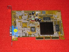 TOP! AGP-GRAFIKKARTE Nvidia Riva TNT2 Vanta Modell 64 16MB (GM1000-16) 4xAGP