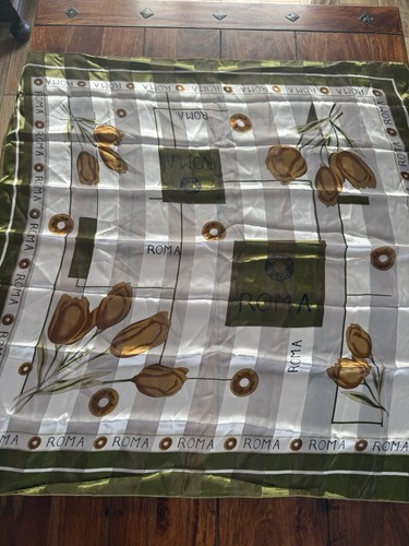 Roma tuch mehrfarbig blumen - mehrfarbig,