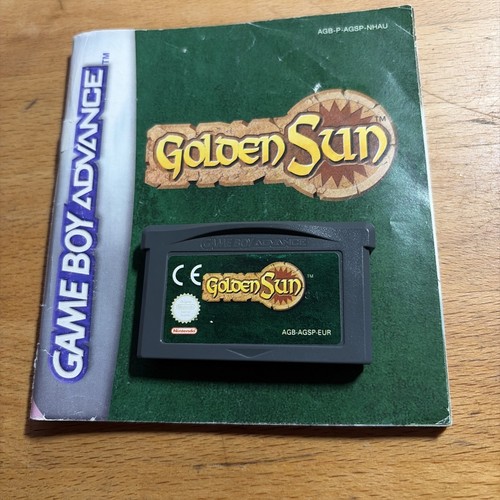 Golden sun gameboy advance - advance, gba