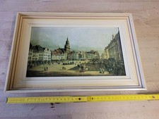 Kunstdruck / Lichtdruck DDR; Altmarkt Dresden - schönes Bild DDR Kunstgewerbe