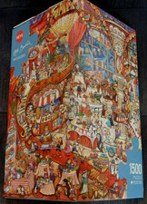 1500 Teile Dreieck Puzzle: Patisserie von Rita Berman