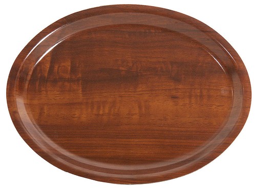 Serviertablett oval aus - serviertablett,,