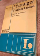 590 L’ÉTRANGER D’ALBERT CAMUS Brian T. Fitch Larousse 1972