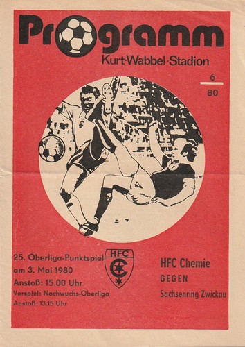 Programmheft hfc chemie gegen - programmheft,