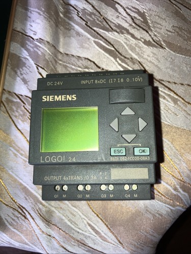 Siemens logo dc24 input 8xdc - input,