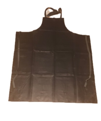 Gummischürze grau schwarz