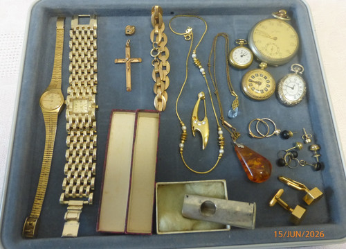 Konvolut schmuck uhren - ,