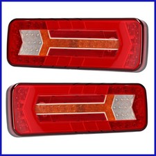 LED Heckleuchten Set laufender Blinker Rückleuchte 12V 24V PKW LKW Anhänger