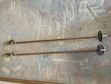 Skistöcke Bambus Antik Rare
