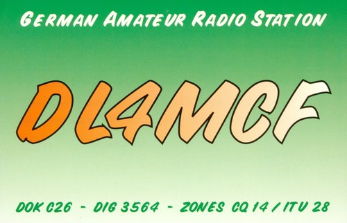 Qsl karte funk - karte,
