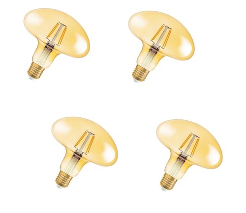 4xosram led vintage lampe - vintage,