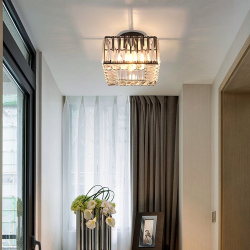 Moderne kristall deckenleuchte - moderne,