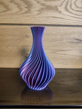 Moderne Vase, Spiralvase, 3D