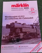 Märklin - Insider Club News 03-2018  H0-Clubmodell Wendezuglok 65 012