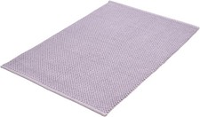 Kleine Wolke Badteppich PUNTO LBH 90x60x0,5 cm lavendel Badematte Badvorleger