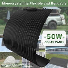 50W Solarmodul Flexibel Mono