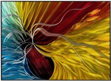 Aluminium wandbild modern art - modern,