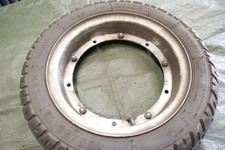 Piaggio SKR 125 150 original Vorderrad Felge 10-2.50 100/80-10 Heidenau Ruota An
