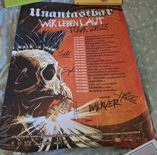 Unantastbar signed Tourposter