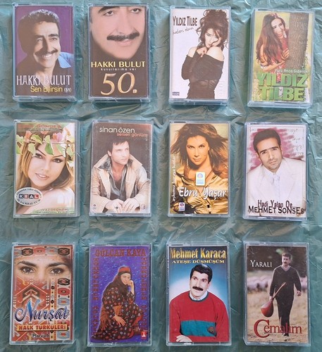 Türkische musik kassetten - türkische, musik-kassetten