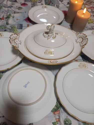 Meissen terrine antik - meissen,
