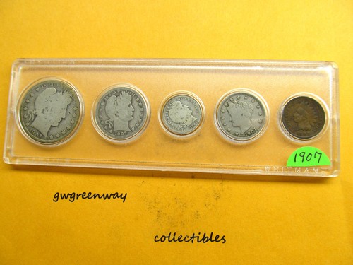 1907 silber geburt - 1907, set