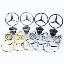 Emblem Stern Motorhaube Logo für Fit Mercedes-Benz W202 W203 W210 W220 W211 DE