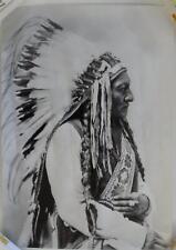 Sitting Bull - Häuptling Der Hunkpapa-Lakota-Sioux Poster - Stocktrek Images