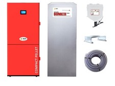 BULG Compact Pellet - Pelletkessel / Pelletheizung 18 KW + Extra Pelletbunker