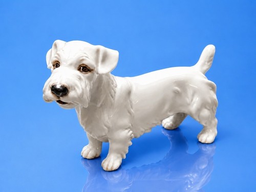Augarten wien hund figur - hund,